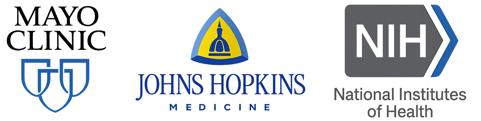 Health Partners - Mayo Clinic, Johns Hopkins Medicine, NIH